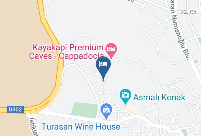 Urgup - Zeydem Suites Cappadocia Maps