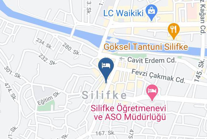 Silifke - Zeyma Hotel Maps