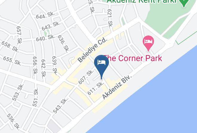 Konyaalti - Zeynel Boutique Hotel Maps