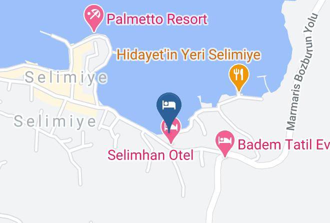 Zeytin Dali Butik Otel & Beach Map
