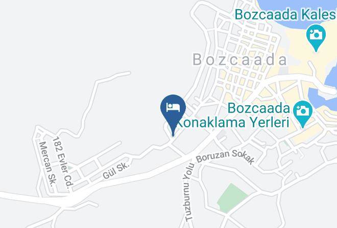 Bozcaada - Zeytin Suit Pansiyon Maps