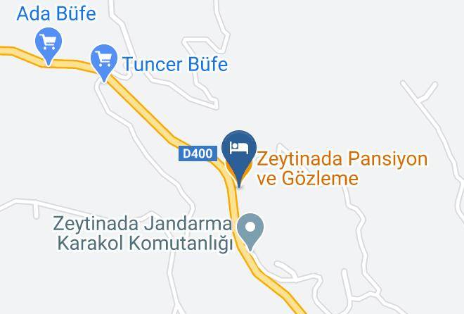 Gazipasa - Zeytinada Pansiyon Ve Gozleme Maps