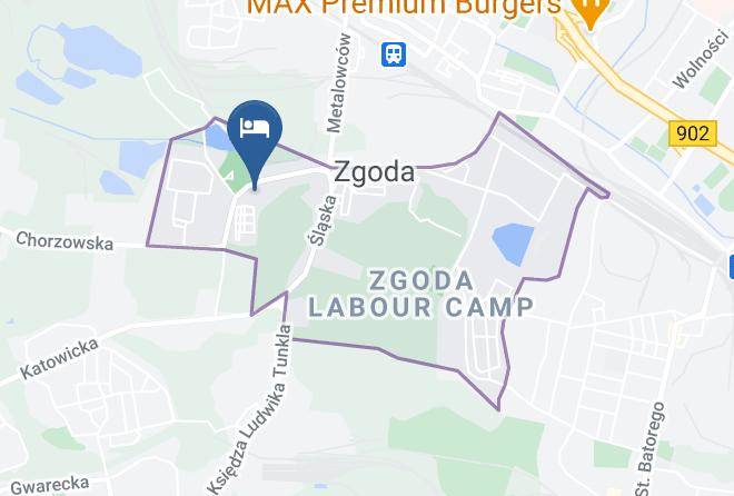 Swietochlowice - Zgoda Kompleks Hotelarski Maps