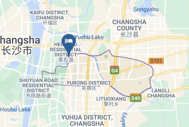 Changsha - Zhang Jia Jie Hotel Maps