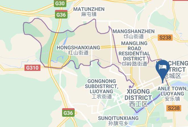 Luoyang - Zhang Shi Hotel Maps