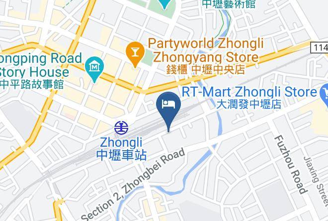 Zhongli District - Zhang Ti Duhui Business Hotel Maps