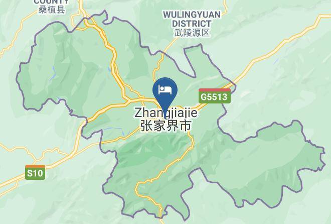 Zhangjiajie - Zhangjiajie Chentian Hotel Maps