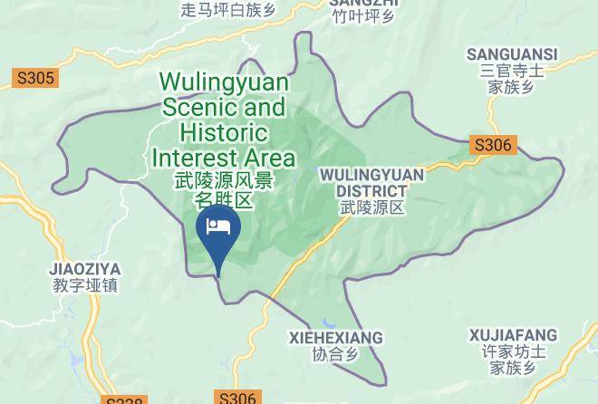 Zhangjiajie - Zhangjiajie Forest Inn Maps