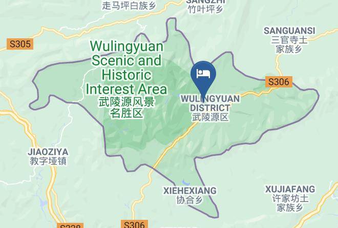 Zhangjiajie - Zhangjiajie In Space Hotel Maps