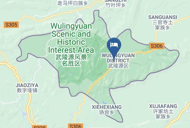 Zhangjiajie - Zhangjiajie Neodalle International Holiday Hotel Maps