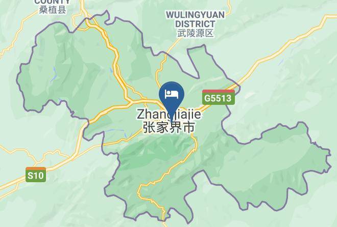 Zhangjiajie - Zhangjiajie Tiancheng Hotel Maps