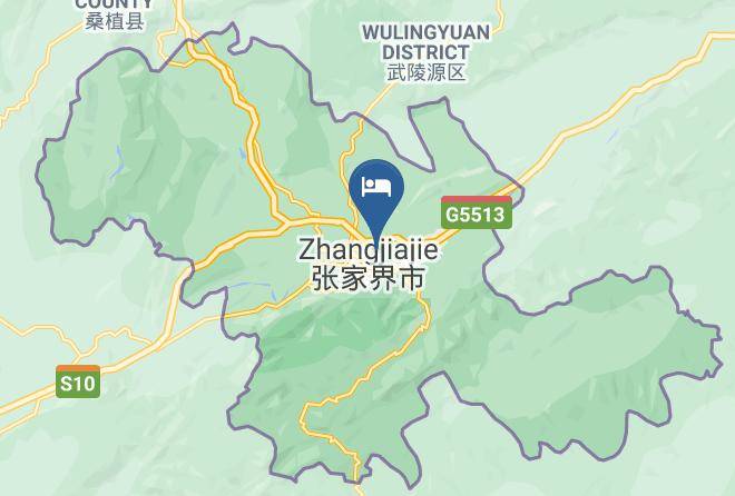 Zhangjiajie - Zhangjiajie Tianyi Hotel Maps