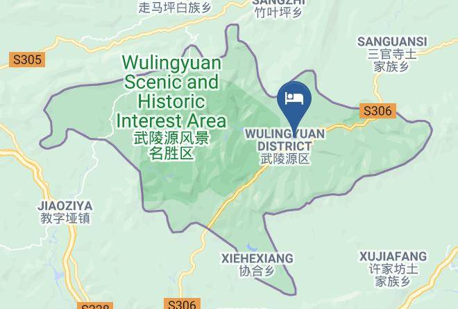 Zhangjiajie - Zhangjiajie Wuling Manor Maps