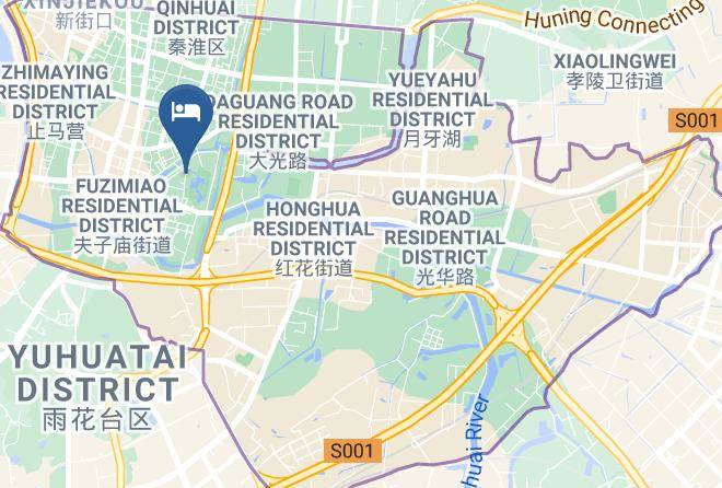 Nanjing - Zhangxiangsi Hotel Confucius Temple Shop Maps