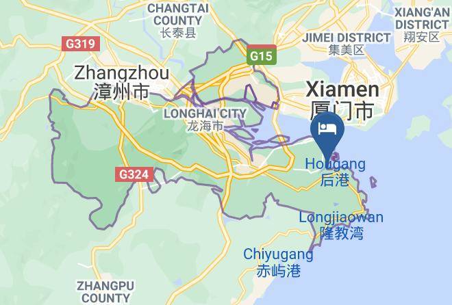 Zhangzhou - Zhangzhou Palm Beach Hotel Maps