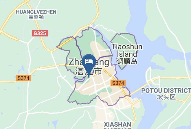 Zhanjiang Garden Hotel Map