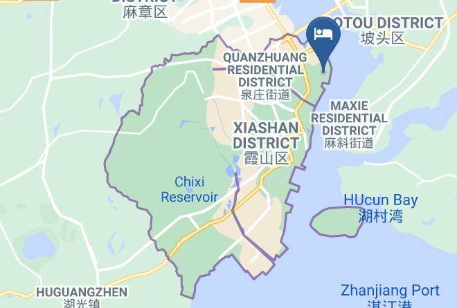 Zhanjiang Hai Bin Hotel Map