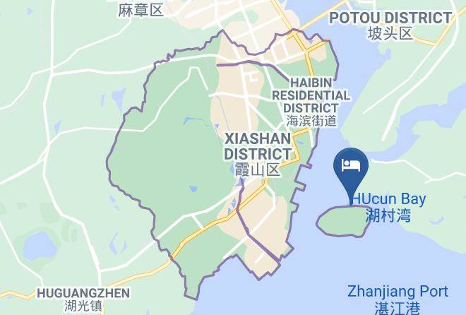 Zhanjiang Techeng Island Hot Spring Resort Map