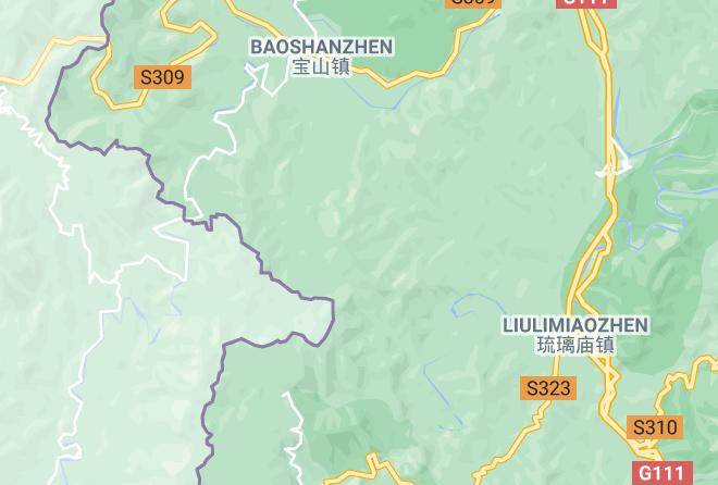 Huairou District - Zhao's Mountain Residence Maps
