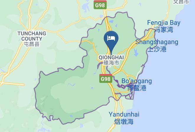 Qionghai - Zhaonan Shanshui Huiyuan Hotel Maps