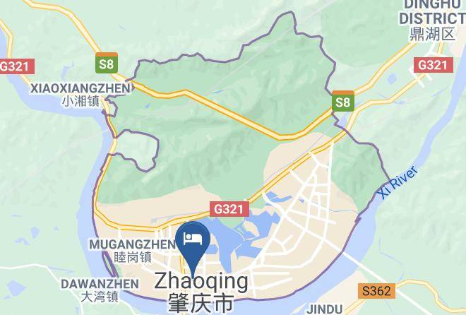 Zhaoqing Yulong Hotel Map