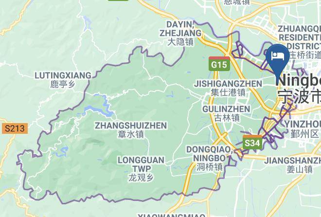 Ningbo - Zhe Hai Grand Hotel Maps