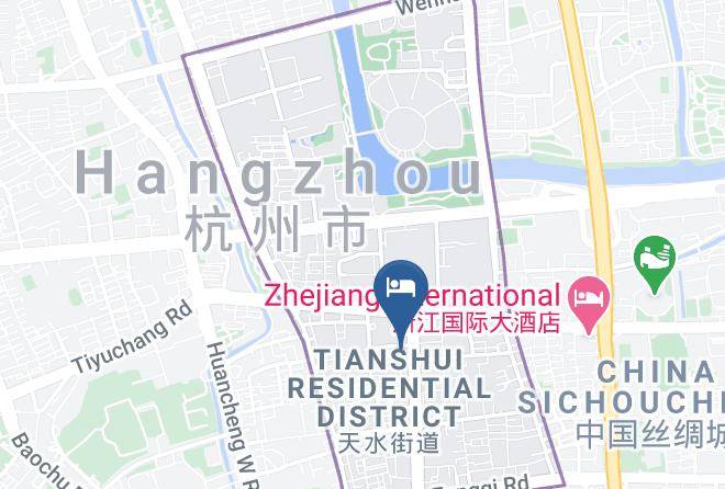 Hangzhou - Zhejiang Grand Hotel Maps