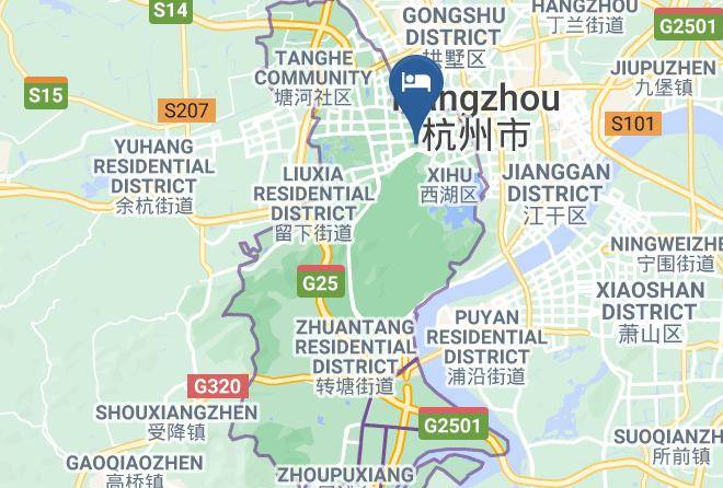 Hangzhou - Zhejiang Guoli Hotel Maps