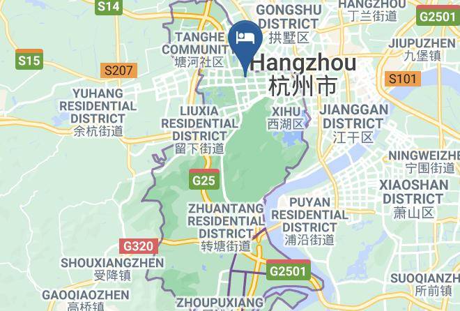 Hangzhou - Zhejiang Kingdo Hotel Maps
