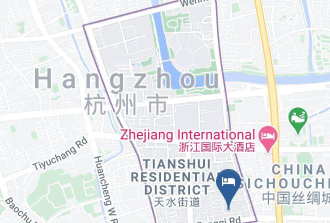 Hangzhou - Zhejiang Tourism Group Mingting Hotel Maps