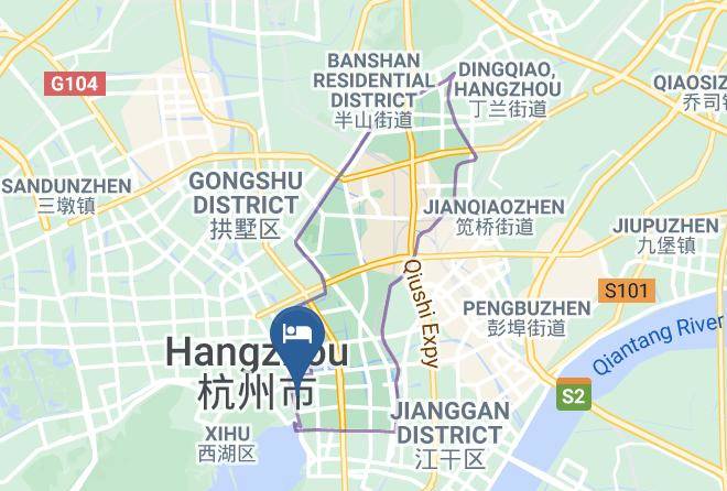 Hangzhou - Zhejiang Xizi Hotel Hangzhou Maps