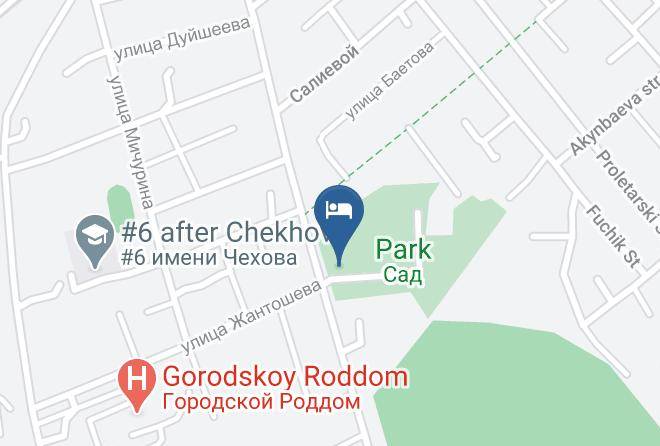 Karakol - Zheken Hotel Maps