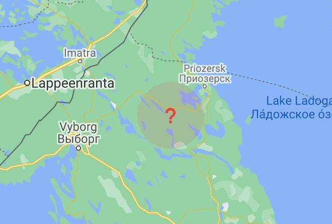 Priozersky District - Zheltaya Dacha Baza Otdykha Maps