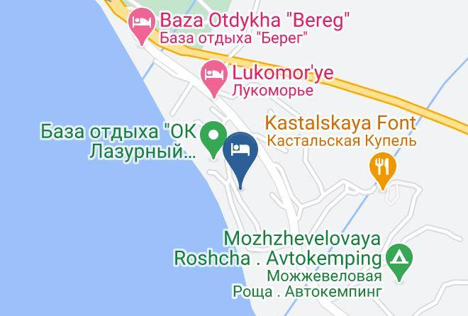 Zhemchuzhina Hotel Map