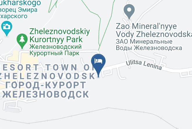 Zheleznovodsk - Zhemchuzhina Kavkaza Hotel Maps