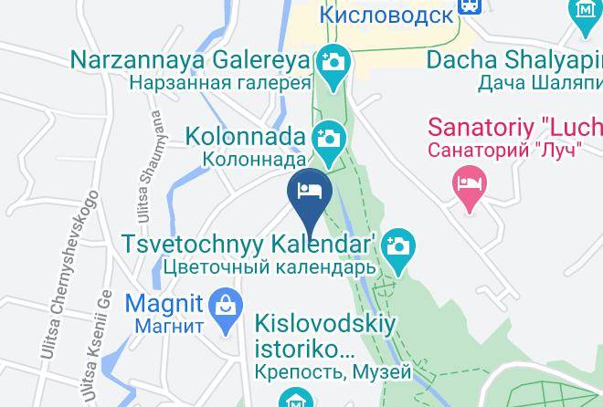 Kislovodsk - Zhemchuzhina Kavkaza Maps