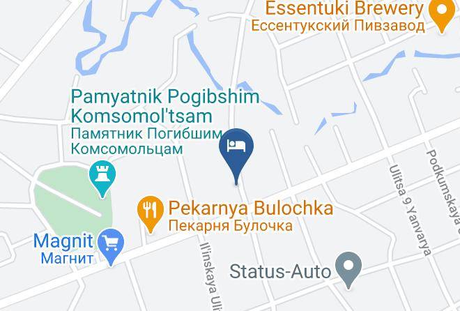 Zhemchyuzhina Hotel Map