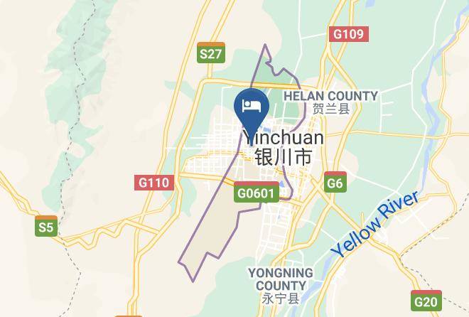 Yinchuan - Zhen Jun Hotel Maps