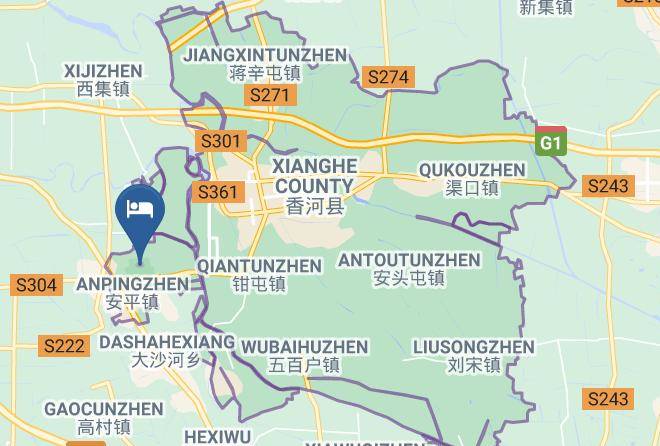 Langfang - Zheng'angong Hotel Maps