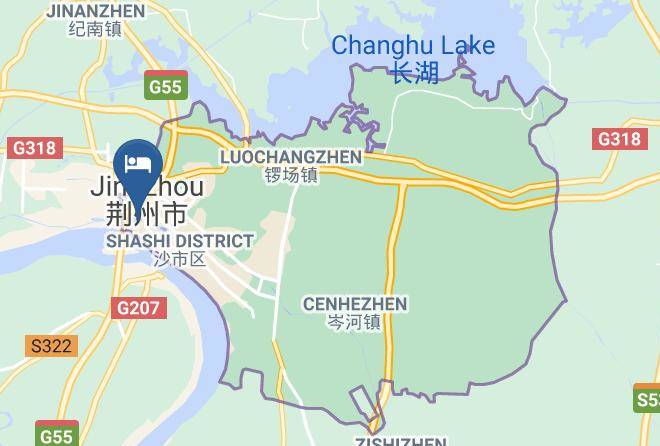Jingzhou - Zhengda Hotel Maps