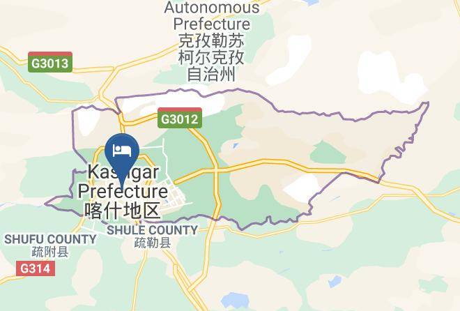 Kashi Region - Zhengda Hotel Maps