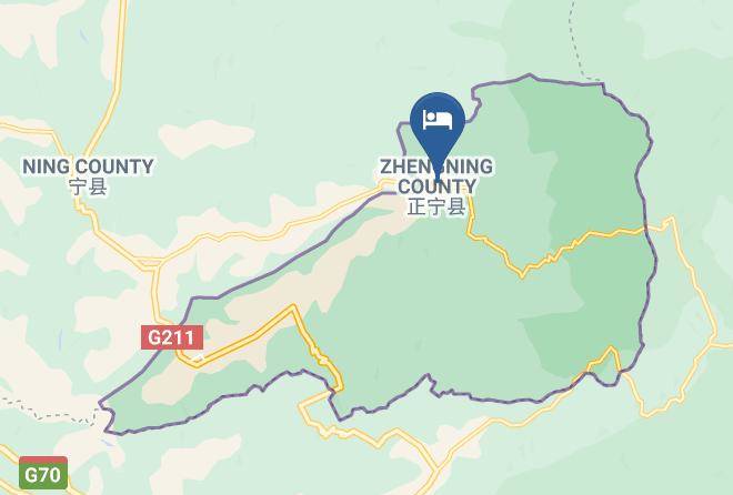 Zhengning Hotel Map