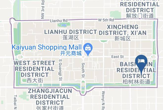 Xi An - Zhengxie Hotel Maps