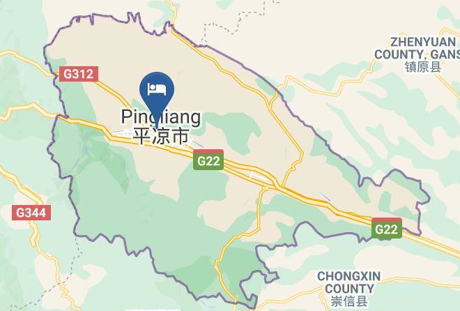 Pingliang - Zhengyu Hotel Maps