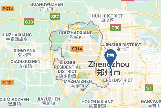 Zhengzhou - Zhengzhou Jianguo Hotel Maps