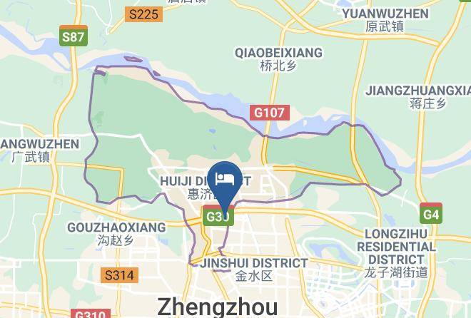 Zhengzhou - Zhengzhou Leju Theme Hotel Maps