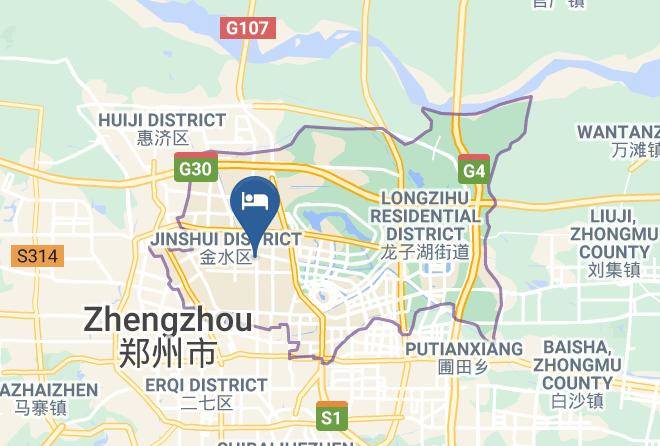 Zhengzhou - Zhengzhou Wanda Wenhua Hotel Maps
