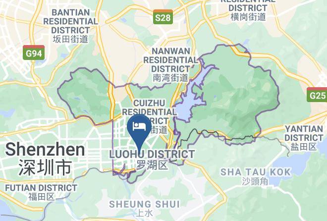 Shenzhen - Zhenhua Hotel Maps
