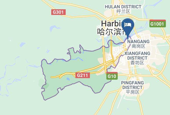 Harbin - Zhenning Business Hotel Maps
