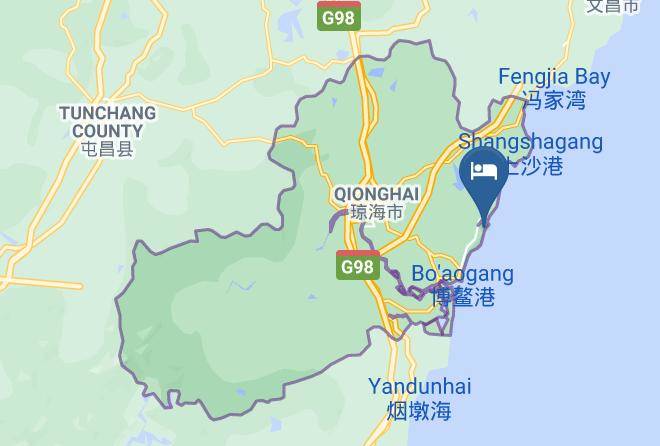 Qionghai - Zhenru Hotel Maps